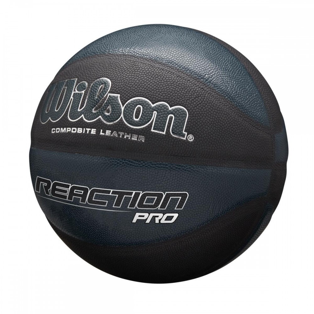 Мяч баскетбольный Wilson Reaction PRO размер 7 композитная кожа navy-black (WTB10135XB07)