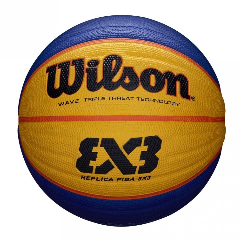 М'яч баскетбольний Wilson Fiba 3x3 R Ball розмір 6 гумовий для стритболу 3х3 (WTB1033XB)