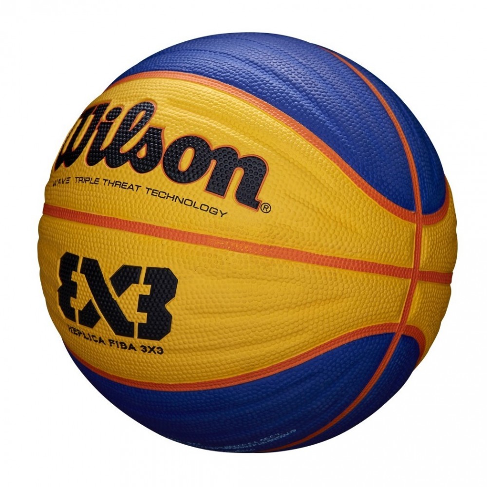 М'яч баскетбольний Wilson Fiba 3x3 R Ball розмір 6 гумовий для стритболу 3х3 (WTB1033XB)