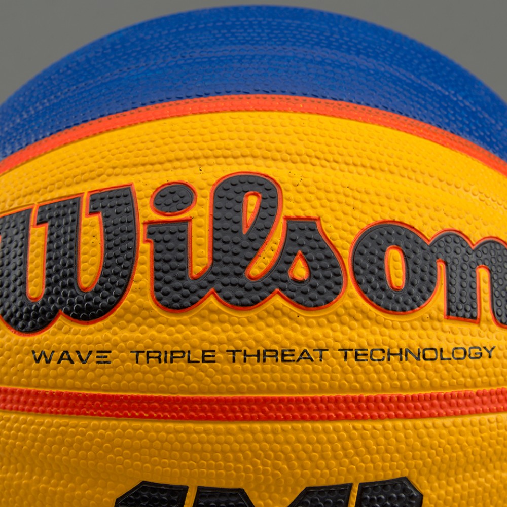 М'яч баскетбольний Wilson Fiba 3x3 R Ball розмір 6 гумовий для стритболу 3х3 (WTB1033XB)
