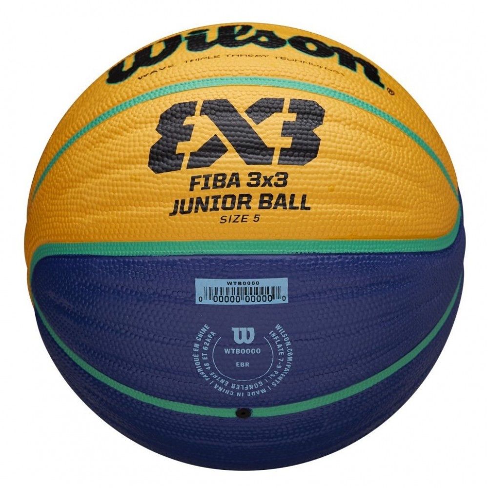 Мяч баскетбольный Wilson Fiba 3x3 Junior размер 5 резиновый (WTB1133XB)