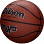 Мяч баскетбольный Wilson MVP размер 5, 6, 7 резиновый для улицы-зала коричневый (WTB1419XB07)