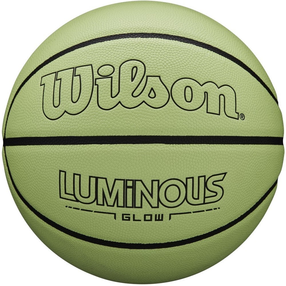 Светящийся в темноте баскетбольный мяч Wilson Luminous Glow Basketball размер 7 композитная кожа (WTB2028ID07)