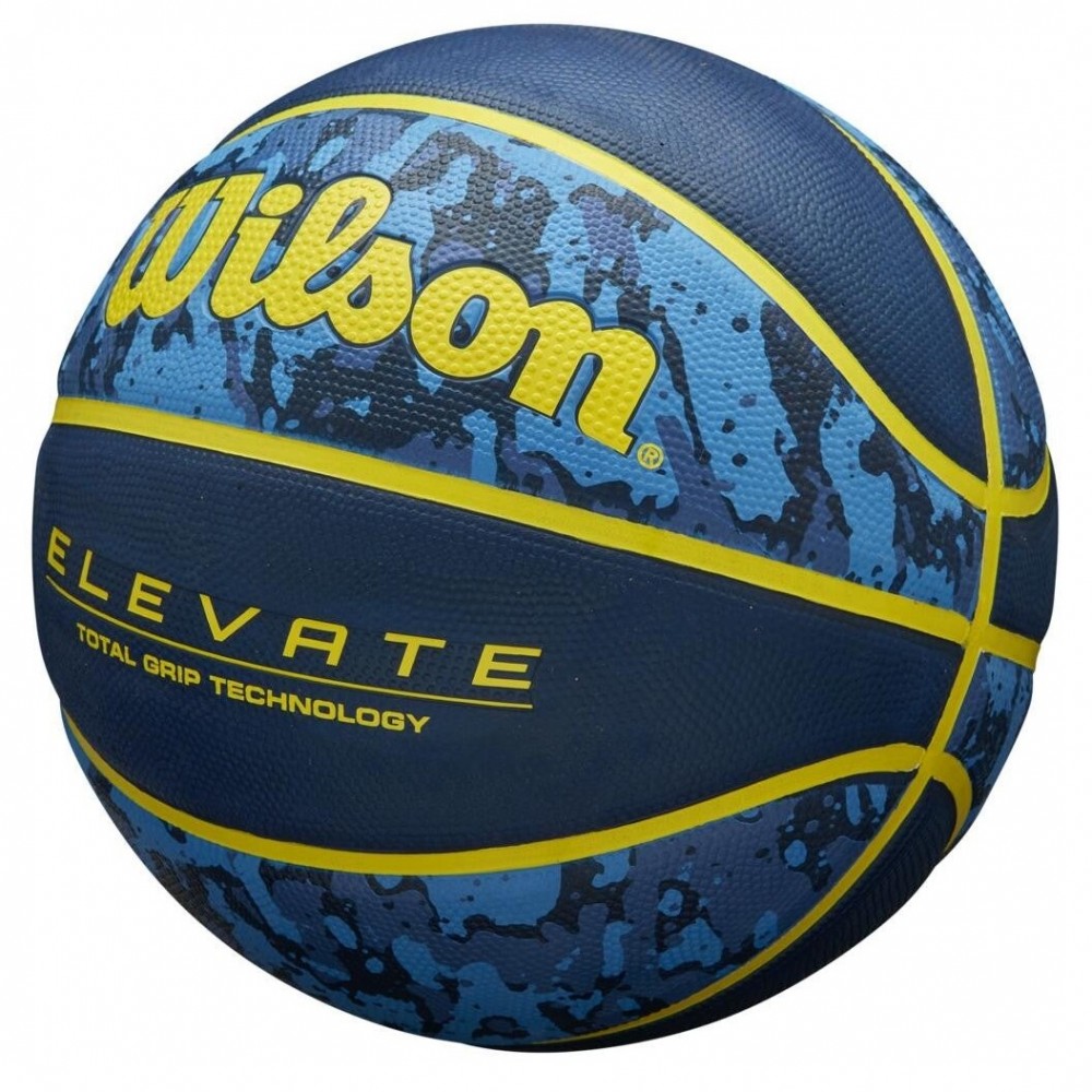 Мяч баскетбольный Wilson Elevate размер 7 для игры на улице - в зале (WTB2901ROXB07)