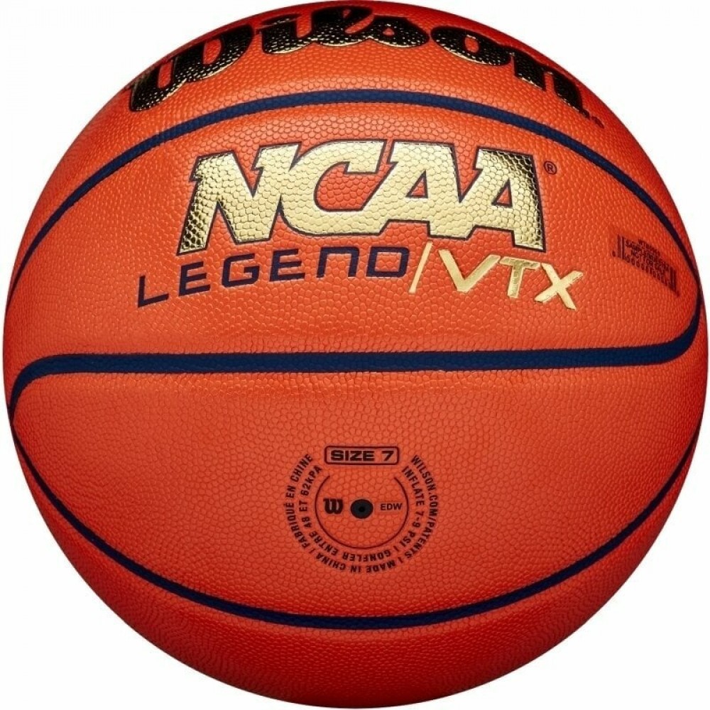 Мяч баскетбольный Wilson NCAA Legend VTX размер 7 композитная кожа (WZ2007401XB7)