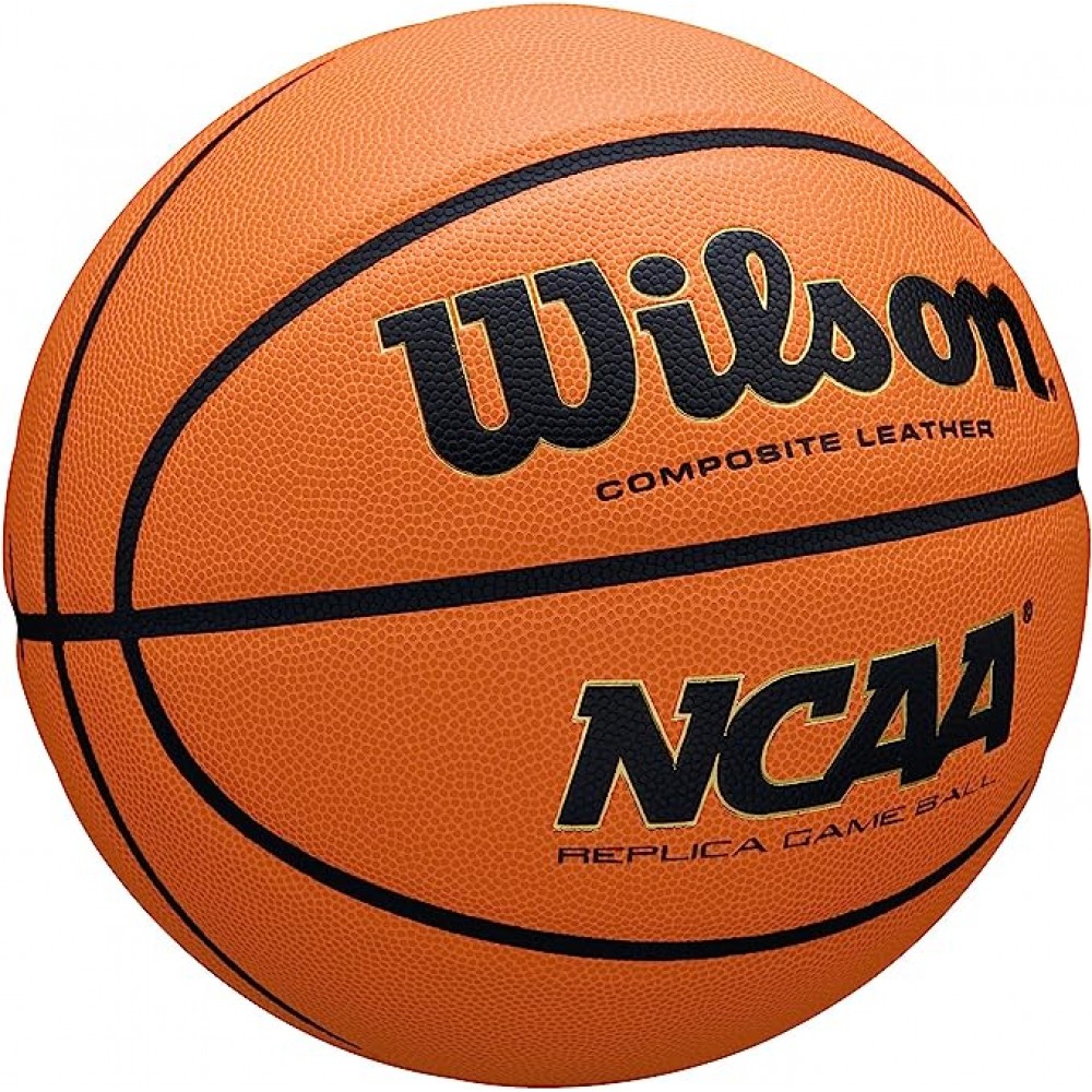 Баскетбольный мяч Wilson NCAA R Game Ball размер 7 композитная кожа оригинал (WZ2022101XB7)