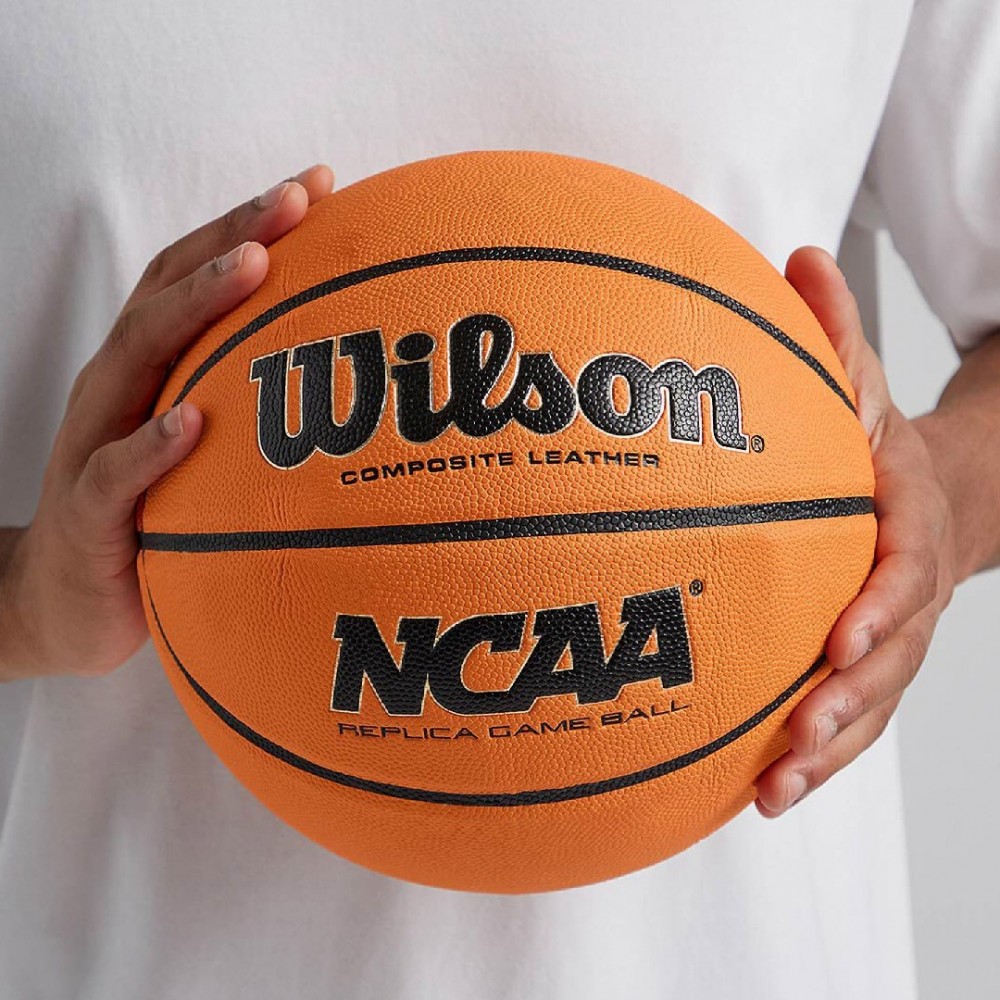 Баскетбольный мяч Wilson NCAA R Game Ball размер 7 композитная кожа оригинал (WZ2022101XB7)