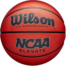 Мяч баскетбольный Wilson NCAA Elevate Outdoor размер 5, 6, 7 резиновый для игры на улице оригинал (WZ3007001XB7)