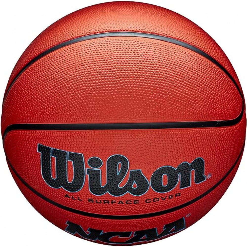 Мяч баскетбольный Wilson NCAA Elevate Outdoor размер 5, 6, 7 резиновый для игры на улице оригинал (WZ3007001XB7)