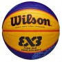 Мяч баскетбольный Wilson Fiba 3x3 Paris R Ball размер 6 резиновый для стритбола 3х3 (WZ3015001XB)