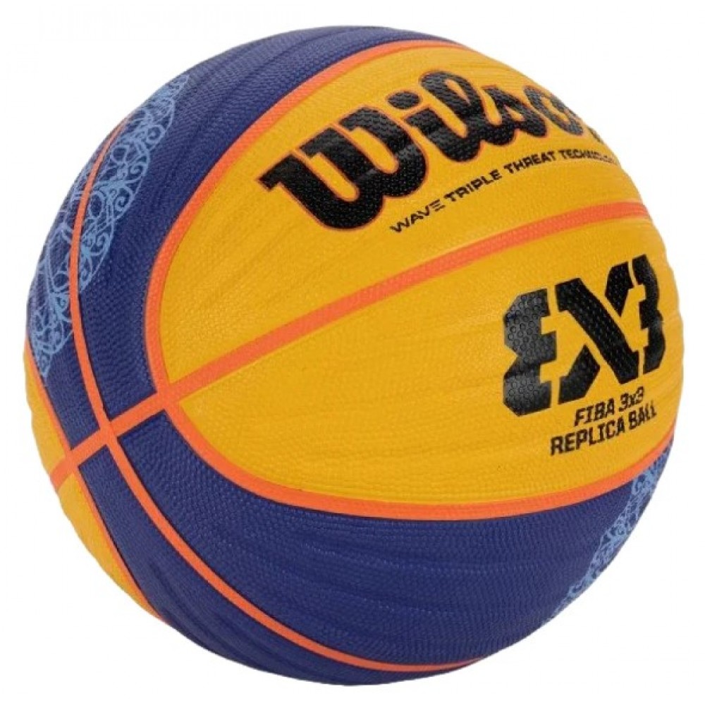 Мяч баскетбольный Wilson Fiba 3x3 Paris R Ball размер 6 резиновый для стритбола 3х3 (WZ3015001XB)