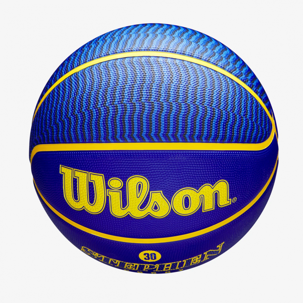 Мяч баскетбольный Wilson NBA Player Icon Stephen Curry Outdoor размер 7 резиновый (WZ4006101XB)