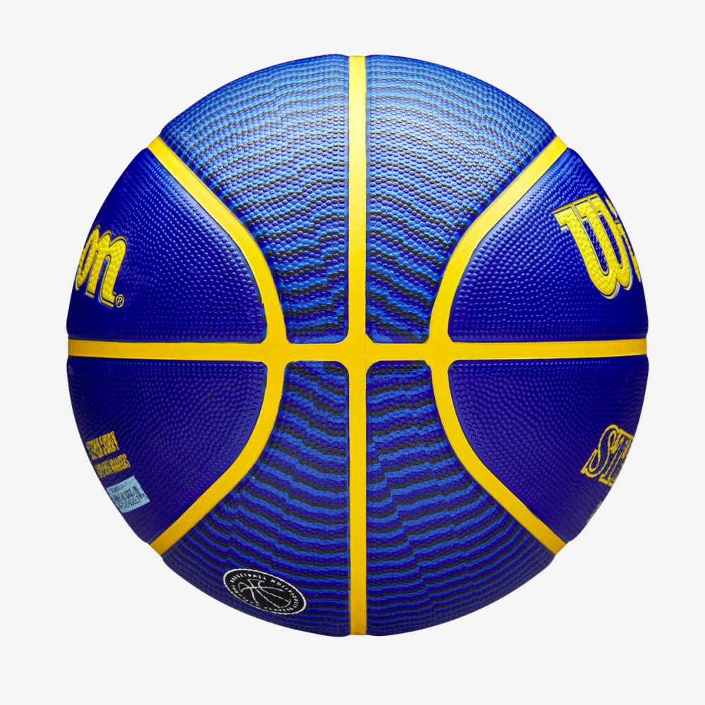 Мяч баскетбольный Wilson NBA Player Icon Stephen Curry Outdoor размер 7 резиновый (WZ4006101XB)
