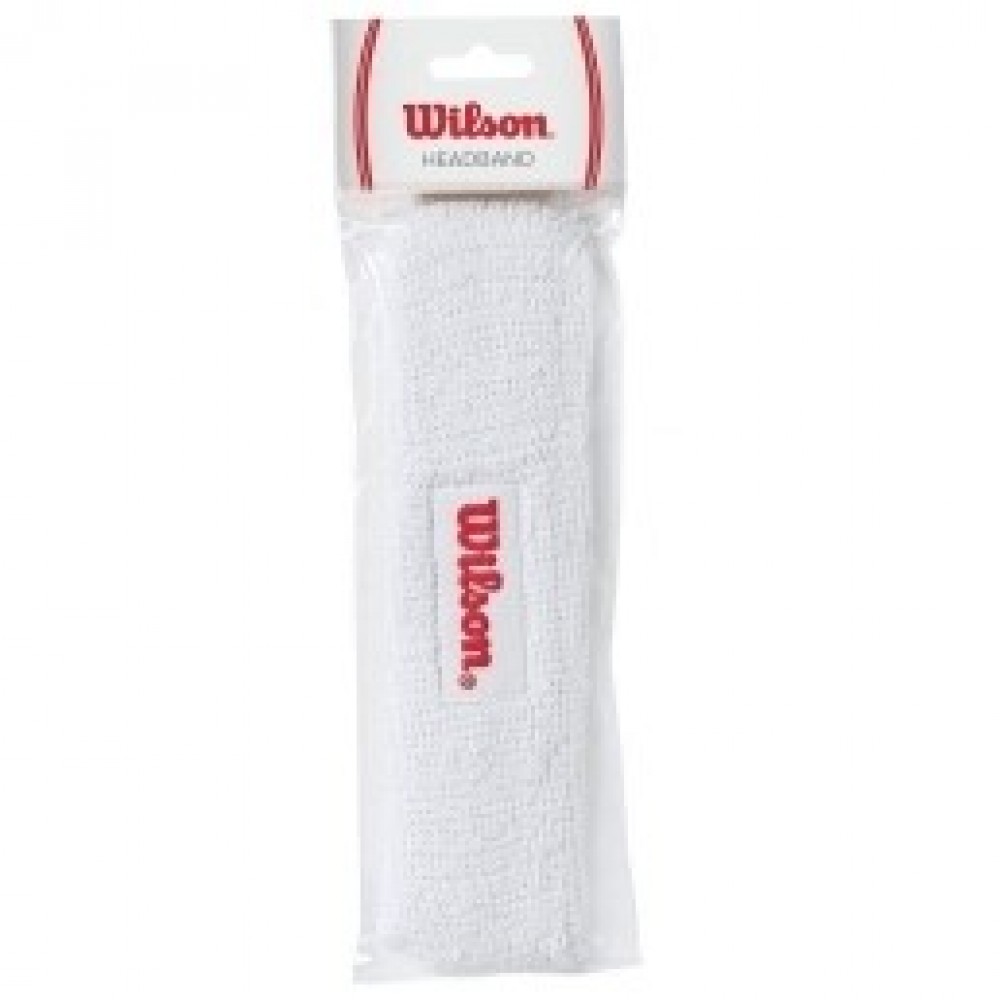 Повязка спортивная на голову Wilson Headband для фитнеса и спорта (WR5600110)