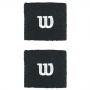 Напульсники спортивные Wilson Wristband 2 шт. чёрные (WR5602700)