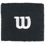 Напульсники спортивные Wilson Wristband 2 шт. чёрные (WR5602700)