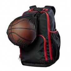 Рюкзак баскетбольный Wilson Evolution 40 л с чехлом-сеткой для баскетбольного мяча (WTB18419RD-1)