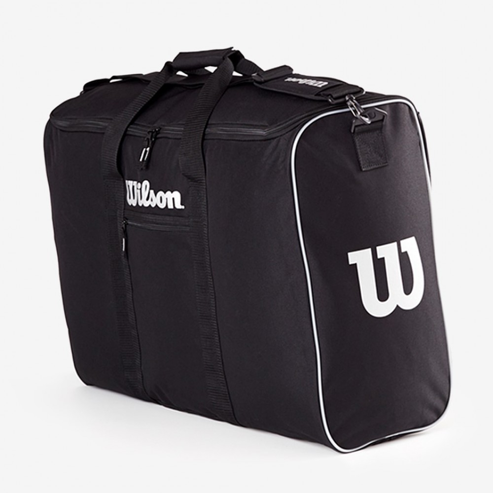 Сумка для спортивных мячей Wilson TRAVEL 6 BBALL BAG баскетбольных, футбольных, волейбольных и др. (WTB201960)