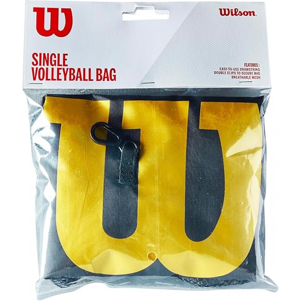 Сумка-сетка для волейбольного мяча Wilson Volleyball Single Ball (WTH152190R)