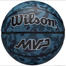 Баскетбольный мяч Wilson MVP Camo Basketball размер 5, 6, 7 резиновый для улицы-зала оригинал (WZ3018702XB7)