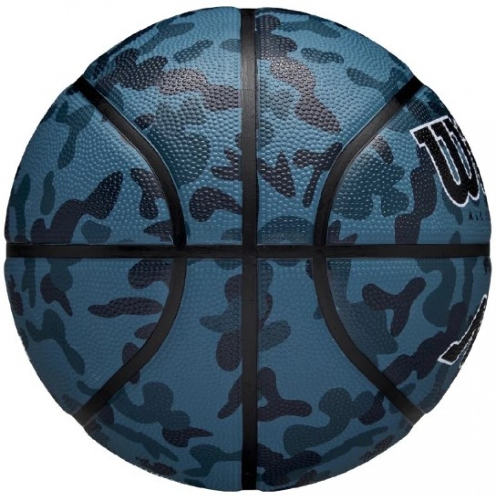 Баскетбольный мяч Wilson MVP Camo Basketball размер 5, 6, 7 резиновый для улицы-зала оригинал (WZ3018702XB7)
