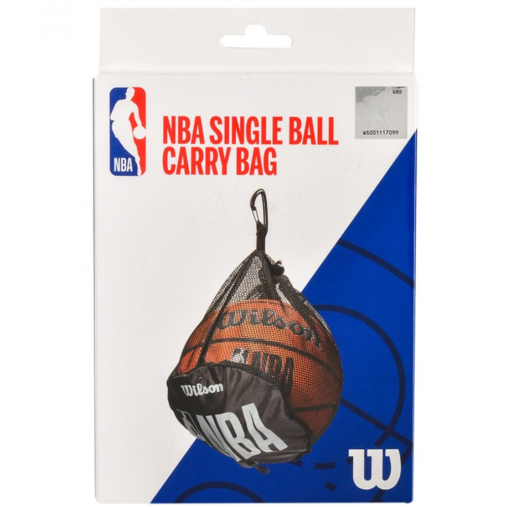 Сумка-сетка для баскетбольного мяча Wilson NBA Single Basketball Bag (WZ60034)