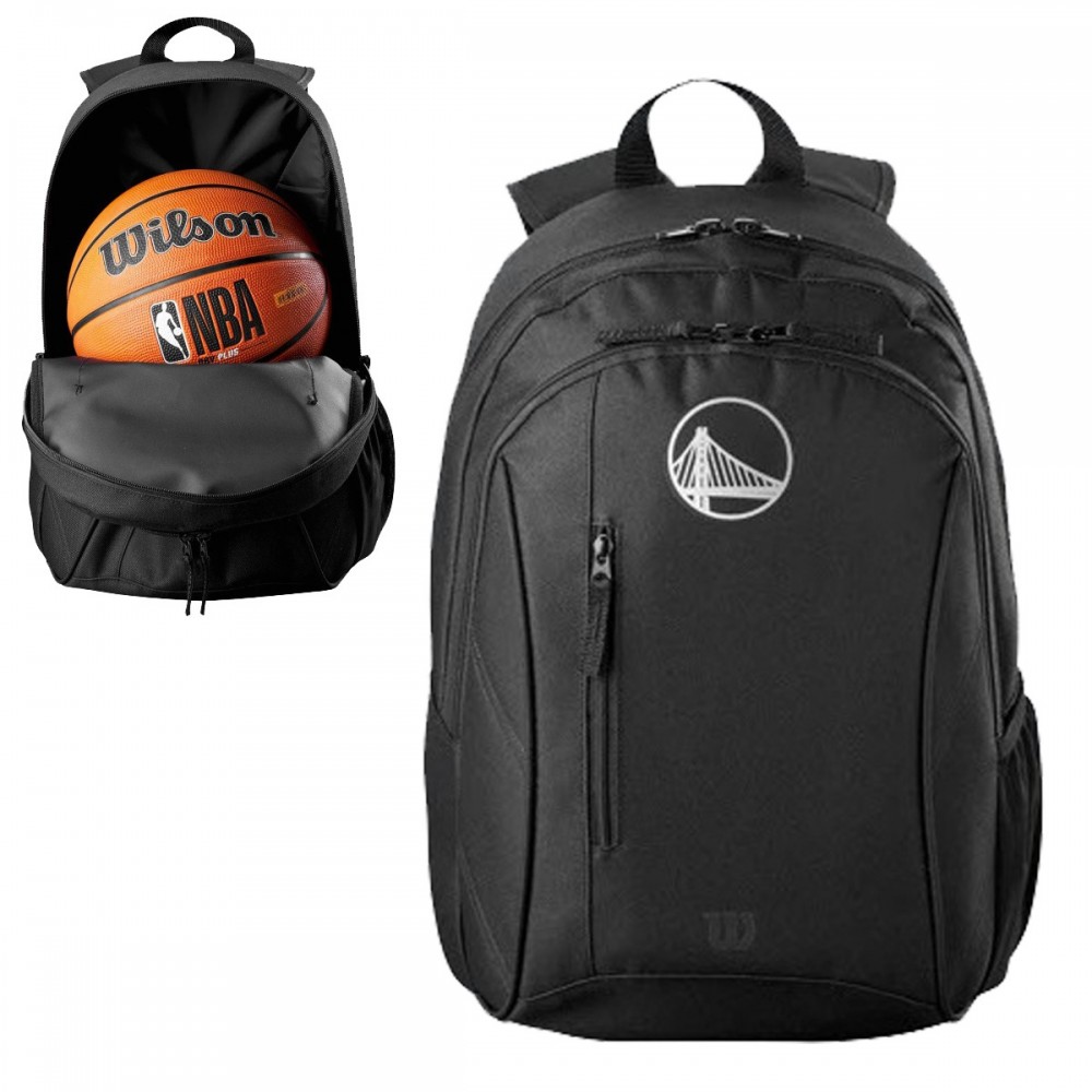 Баскетбольный рюкзак Wilson NBA Team Golden State Warriors Backpack 30 л оригинал (WZ6015004)