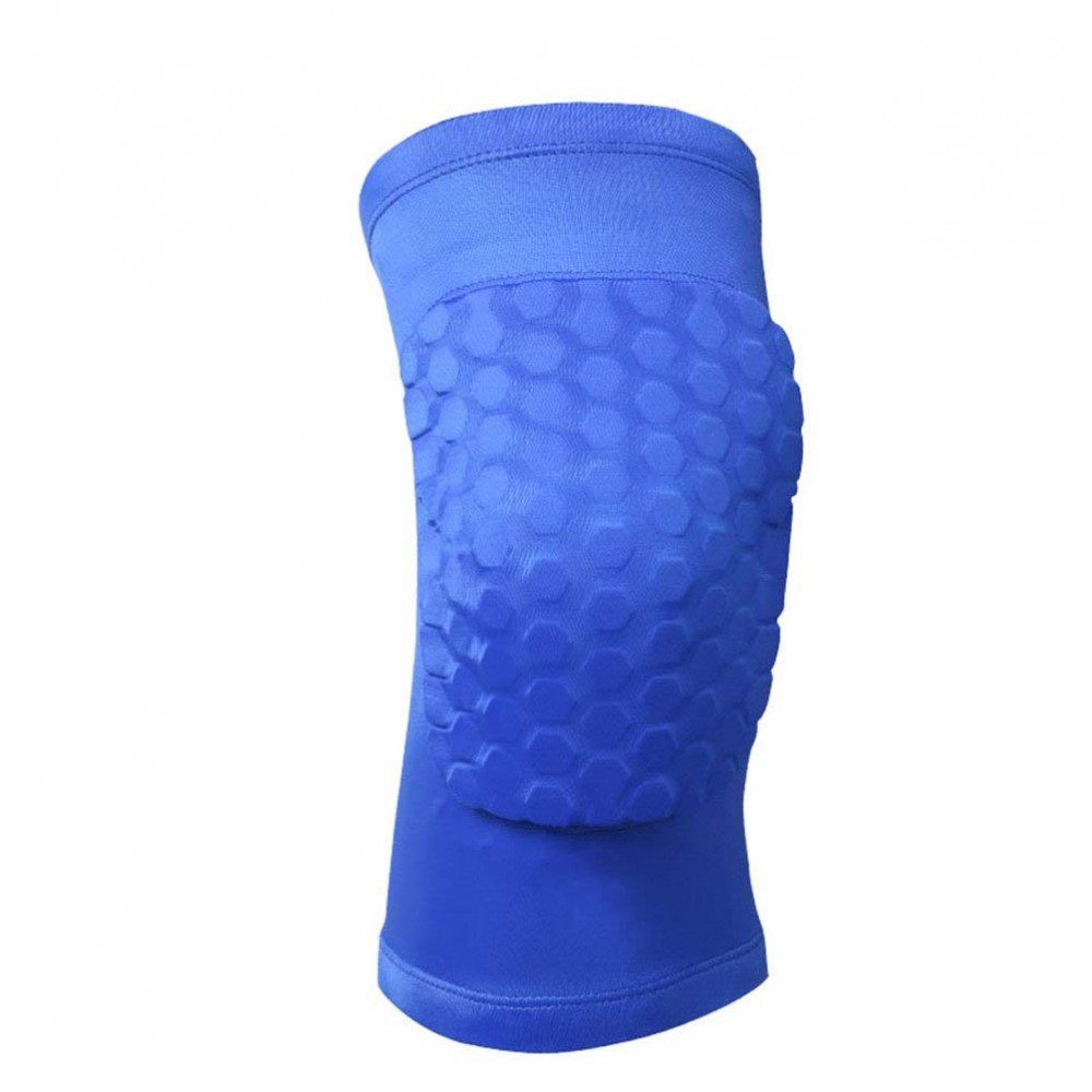 Наколенники баскетбольные 2 шт. Hex Knee Pads S-M-L спандекс-нейлон синий (3066)