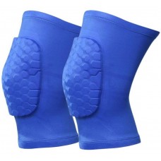Наколенники баскетбольные 2 шт. Hex Knee Pads S-M-L спандекс-нейлон синий (3066)