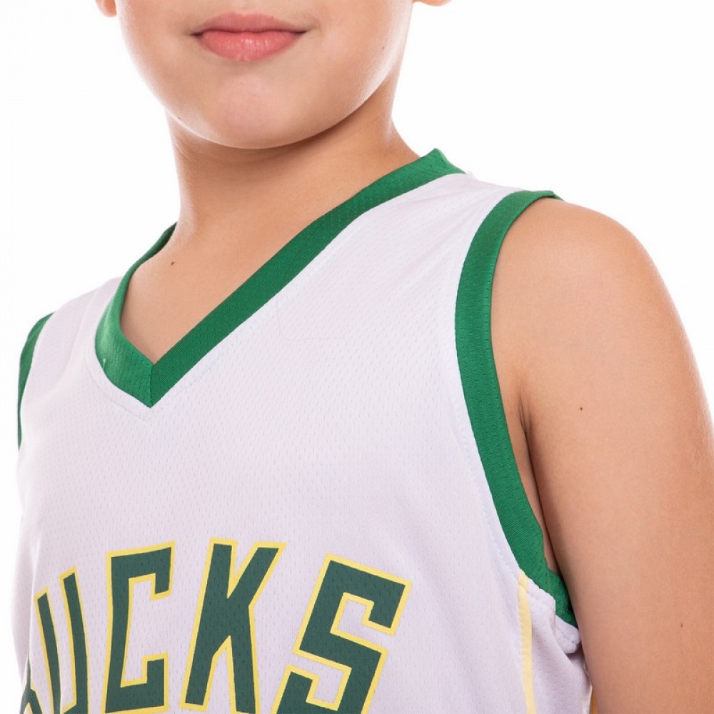 Форма баскетбольная детская Basketball Unifrom Milwaukee Bucks 34 (3582)