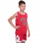 Форма баскетбольная детская Basketball Unifrom Bulls 23 (5351) Форма баскетбольная детская Basketball Unifrom Bulls 23 (5351)