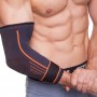 Налокотник-бандаж-фиксатор локтя регулируемый Elbow Support для поддержки и защиты (711CA)
