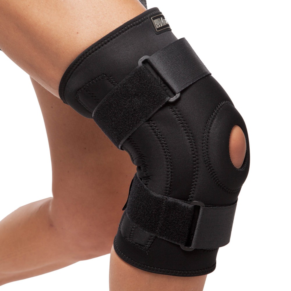 Наколенник спортивный Knee Brace 1 шт. регулируемый с открытой коленной чашечкой (9046)
