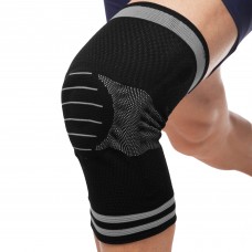 Наколенник-бандаж спортивный Knee Brace 1 шт. с силиконовым кольцом (9066)