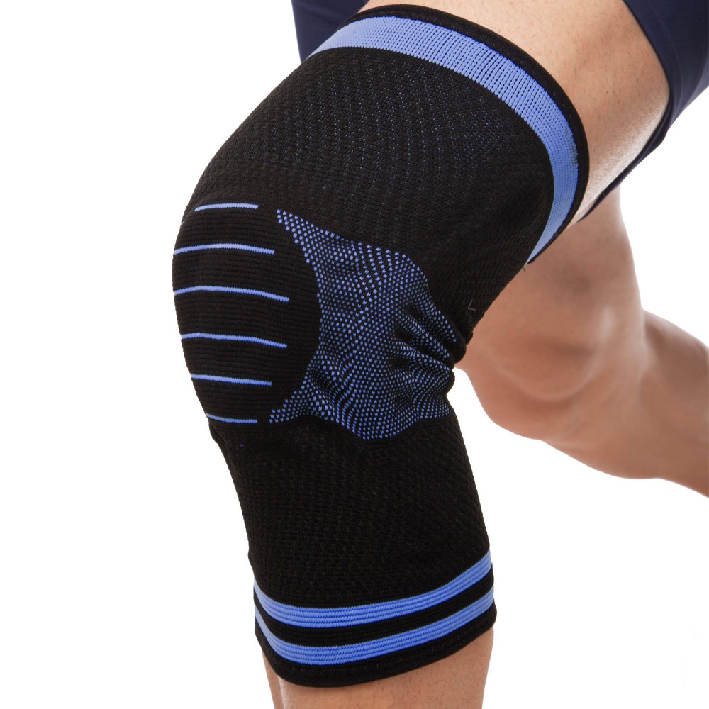 Наколенник-бандаж спортивный Knee Brace 1 шт. с силиконовым кольцом (9066)