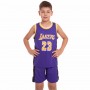 Форма баскетбольная детская Basketball Unifrom Los Angeles Lakers 23 (BA-0563) Форма баскетбольная детская Basketball Unifrom Los Angeles Lakers 23 (BA-0563)