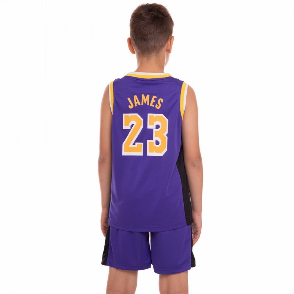 Форма баскетбольная детская Basketball Unifrom Los Angeles Lakers 23 (BA-0563)