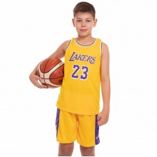 Форма баскетбольная детская Basketball Unifrom Los Angeles Lakers 23 (BA-0563)