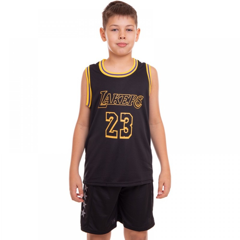 Форма баскетбольная детская Basketball Unifrom Los Angeles Lakers 23 (BA-0928)
