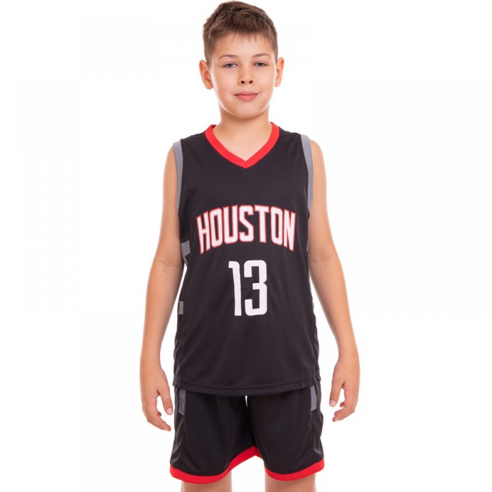 Форма баскетбольная детская Basketball Unifrom NBA Houston Rockets (BA-0968)