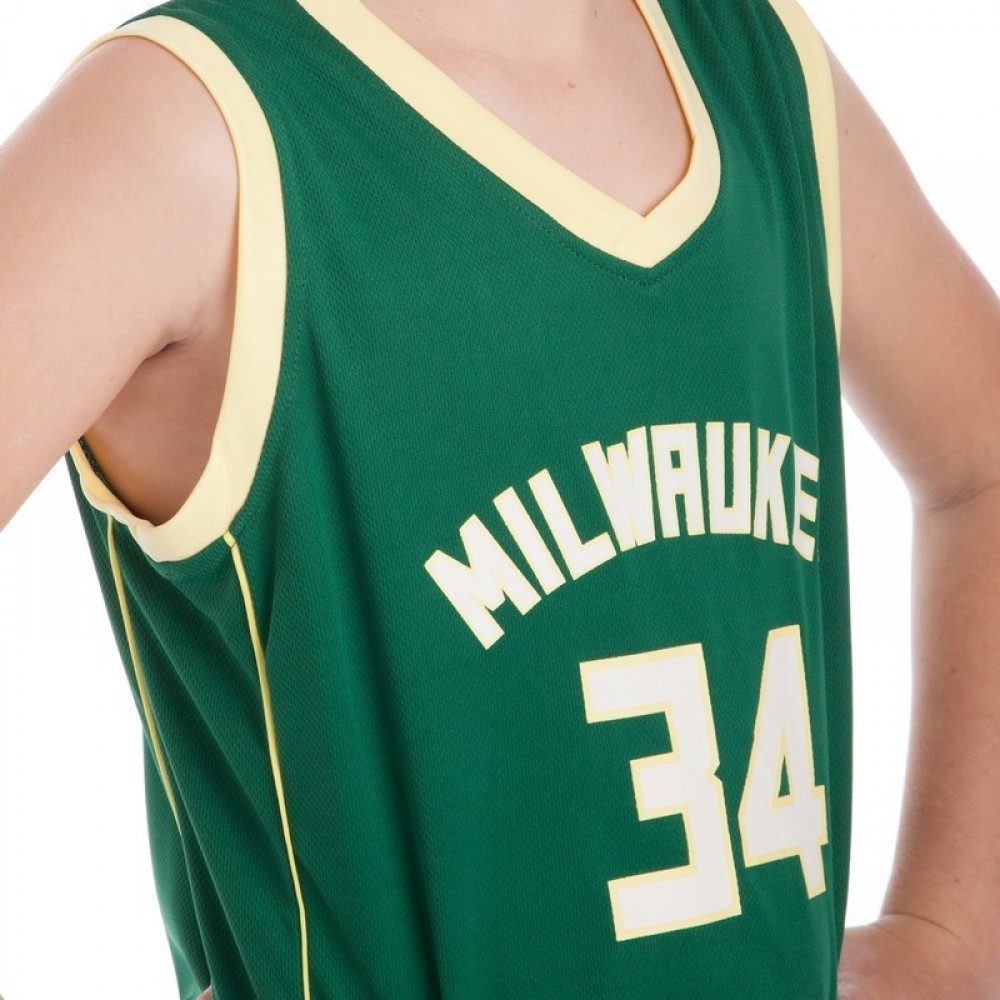 Форма баскетбольная детская Basketball Unifrom NBA Milwaukee Bucks (BA-0971)