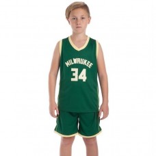 Форма баскетбольная детская Basketball Unifrom NBA Milwaukee Bucks (BA-0971)