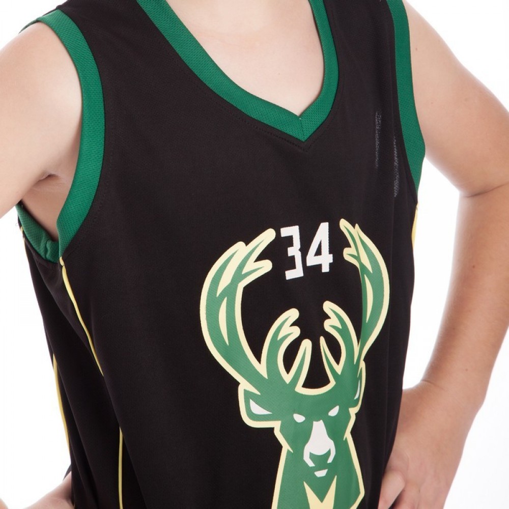 Форма баскетбольная детская Basketball Unifrom NBA Milwaukee Bucks (BA-0972)