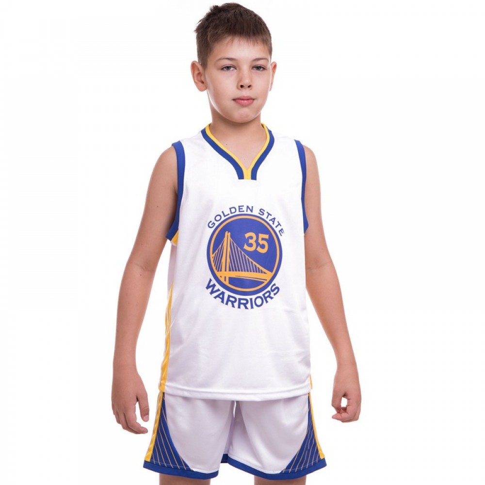 Форма баскетбольная детская Basketball Unifrom NBA Golden State Warriors (BA-0973)