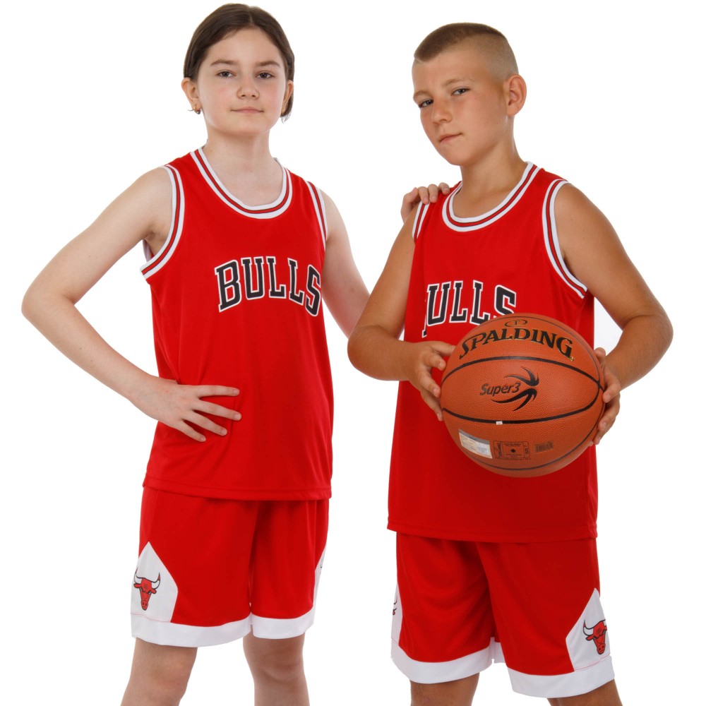 Форма баскетбольная детская Basketball Unifrom Bulls (BA-9968)