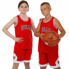 Форма баскетбольная детская Basketball Unifrom Bulls (BA-9968)