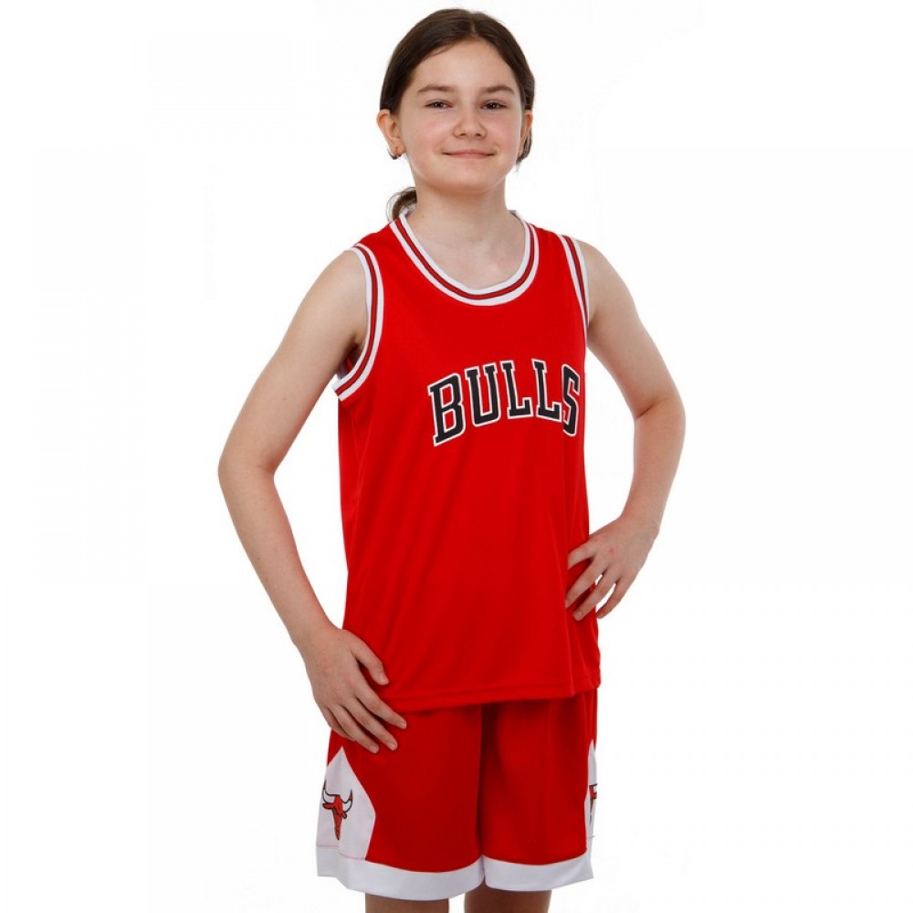 Форма баскетбольная детская Basketball Unifrom Bulls (BA-9968)