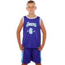 Форма баскетбольная детская Basketball Unifrom Lakers 6 (BA-9970)