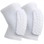 Наколенники баскетбольные 2 шт. Basketball Hex Knee Pads Pro белые (ВС-0528)