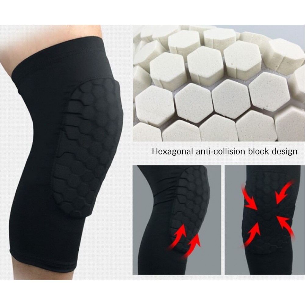 Наколенники баскетбольные Basketball Knee Pads Pro 2 шт.  черные (BC-5665)